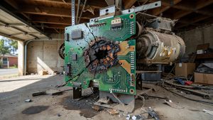 Garage Door Opener Circuit Board Repair