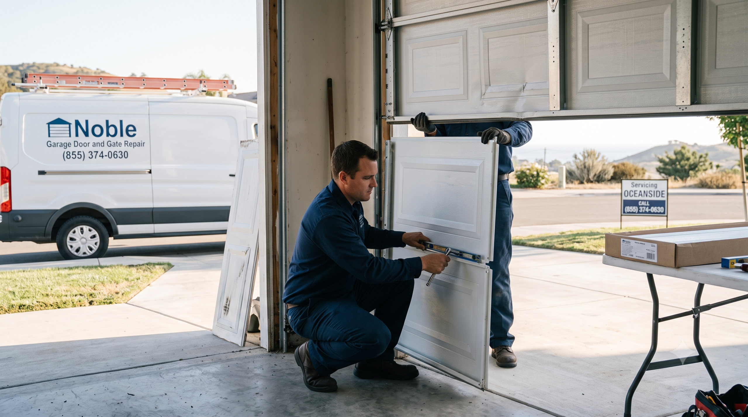 Can a Single Damaged Garage Door Panel Be Replaced? A Guide for Oceanside Residents