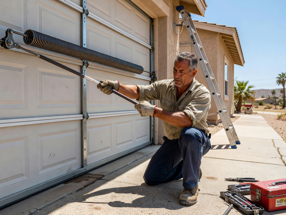 The Dangers of a Broken Torsion Spring – Palm Desert Homeowners Guide: When to Call for Garage Door Torsion Spring Replacement Palm Desert CA