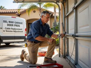 Garage Door Cable Tension Adjustment Del Mar CA: A Homeowner’s Complete Guide