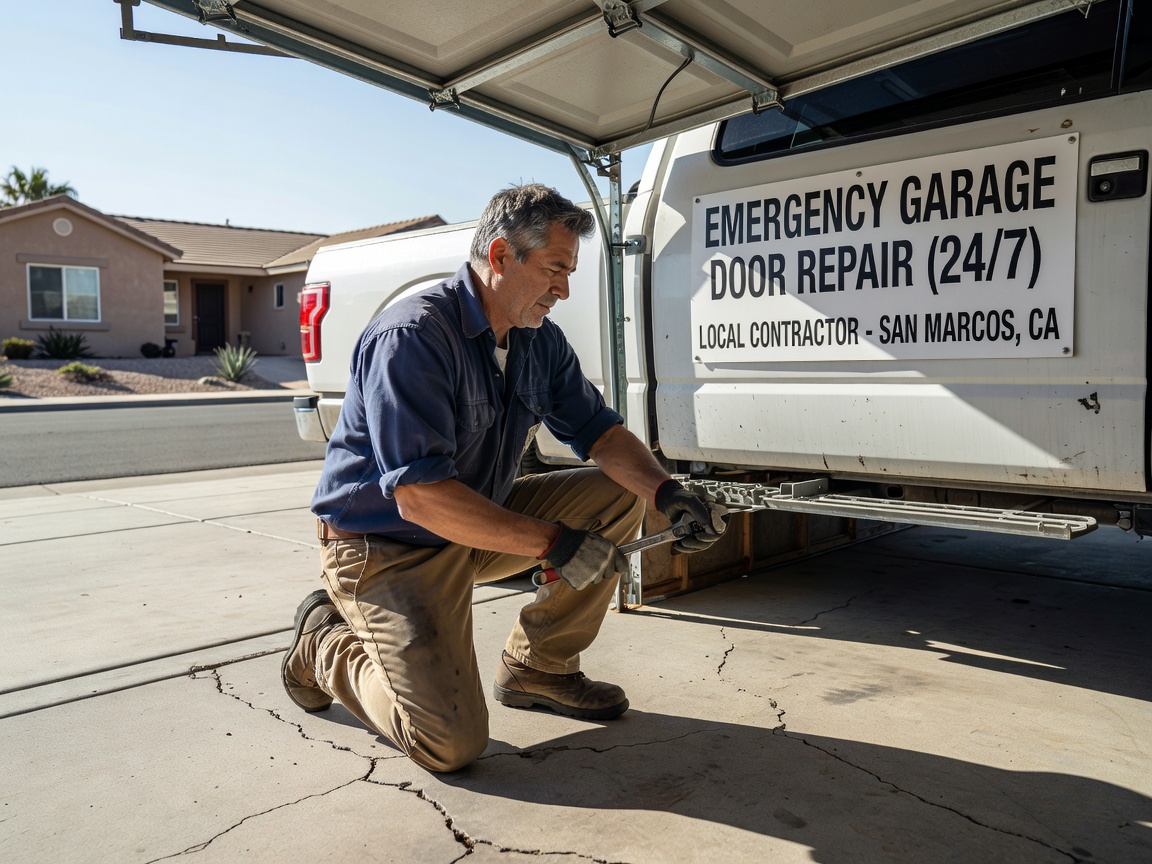 Emergency Garage Door Repair San Marcos CA: 24/7 Fix for a Broken Garage Door