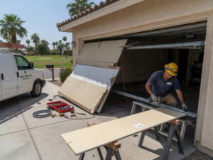Broken Garage Door Panel in Indian Wells? How to Replace It — Garage Door Panel Replacement Indian Wells CA